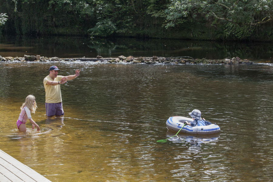 camping au bord de la dordogne