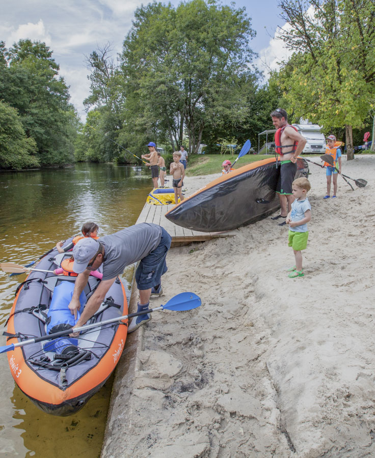 camping avec animations famillial dordogne