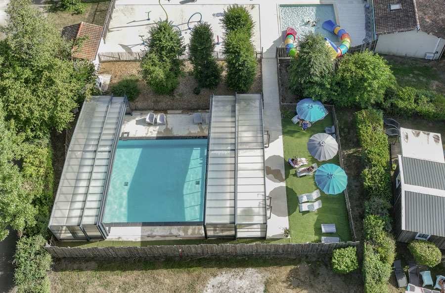 camping avec piscine couverte perigord