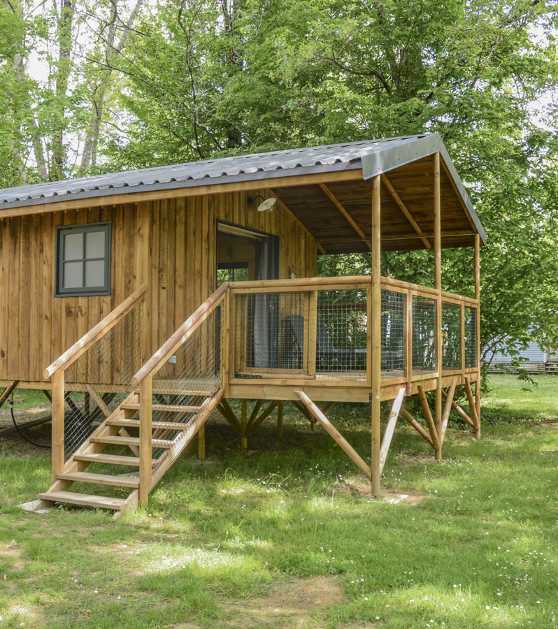 camping location insolites dordogne