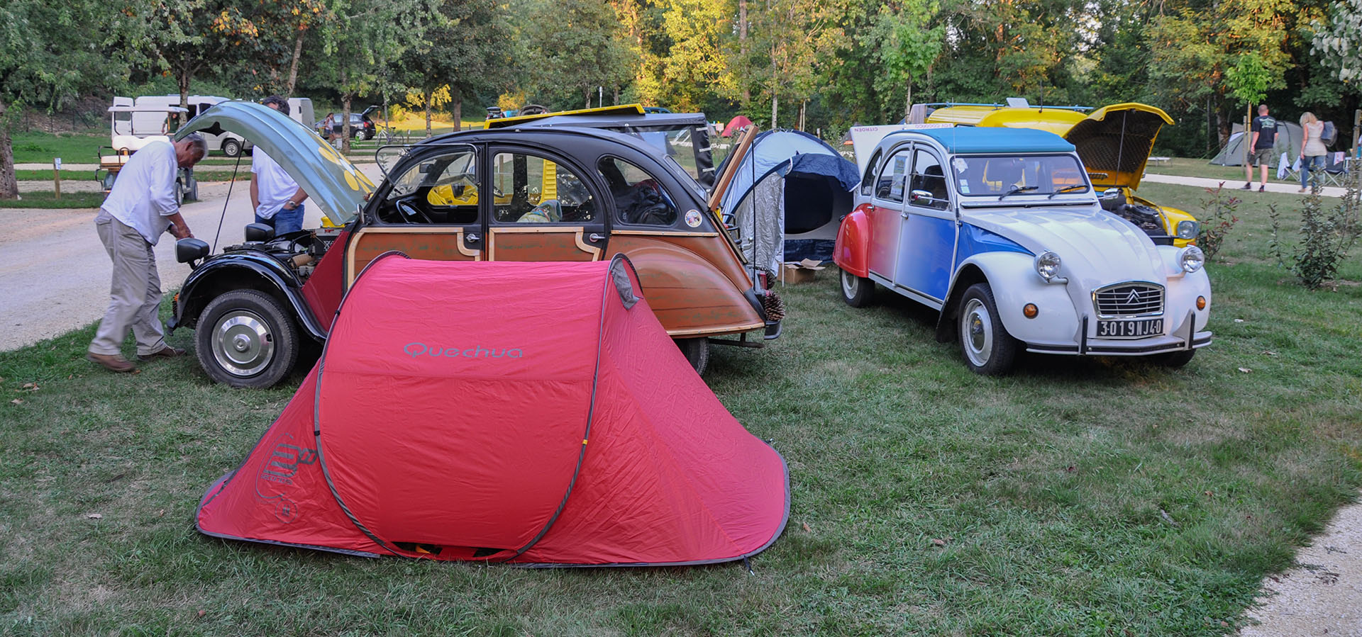 camping emplacement perigord vert